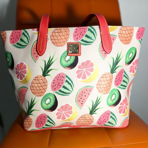 Dooney & Bourke Fruit Print Tote
